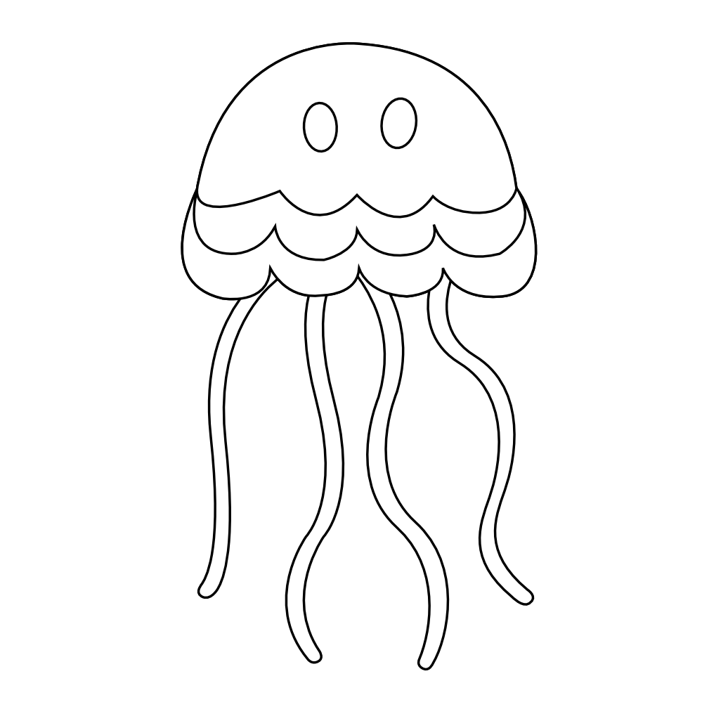 Jellyfish svg #4, Download drawings
