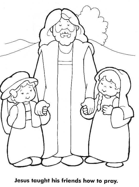 Jesus coloring #8, Download drawings