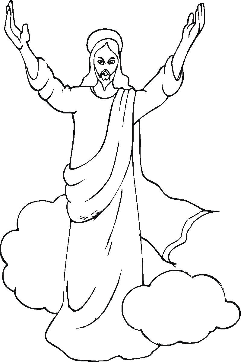 Jesus coloring #4, Download drawings