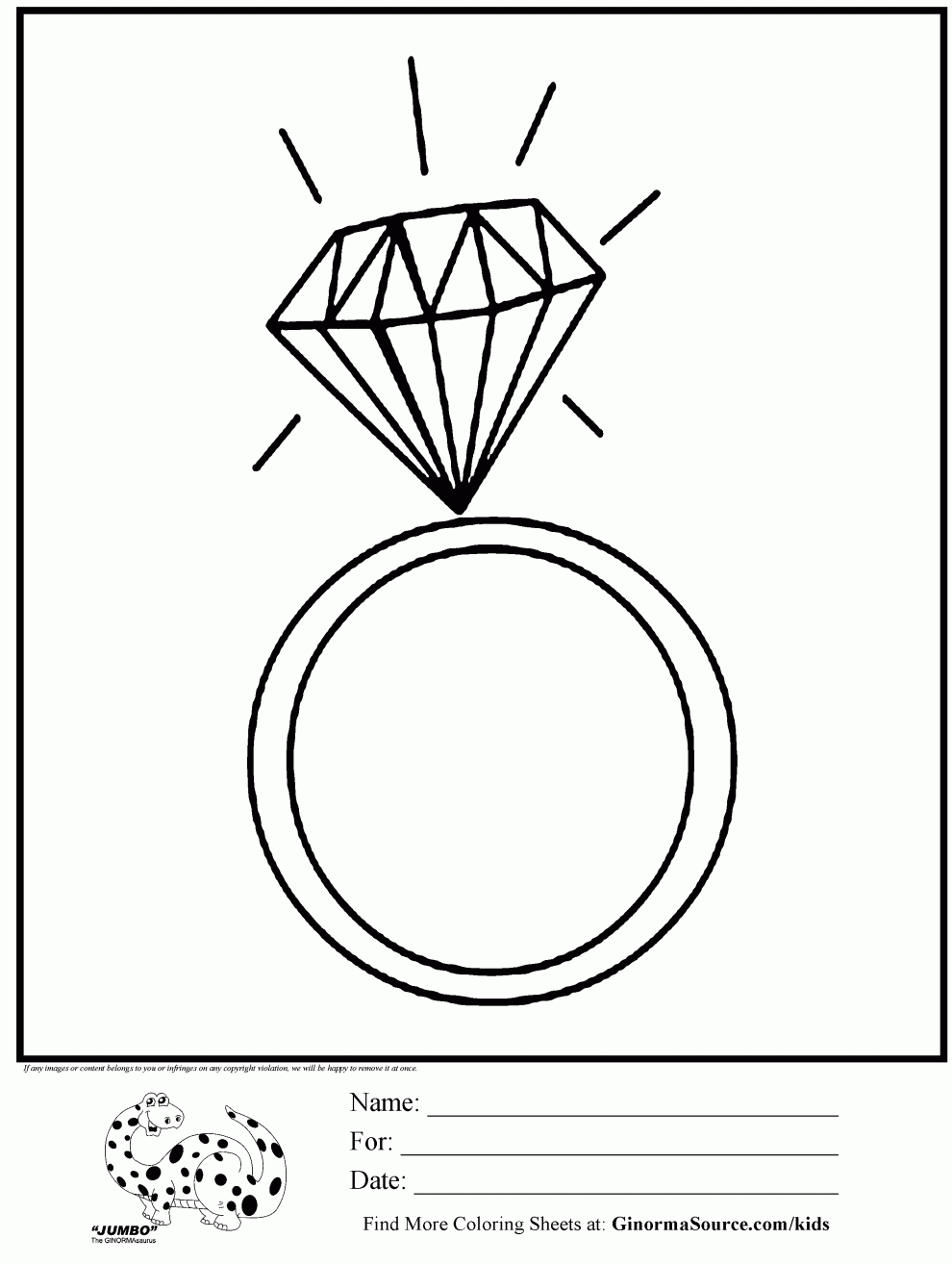 Jewelry coloring #7, Download drawings