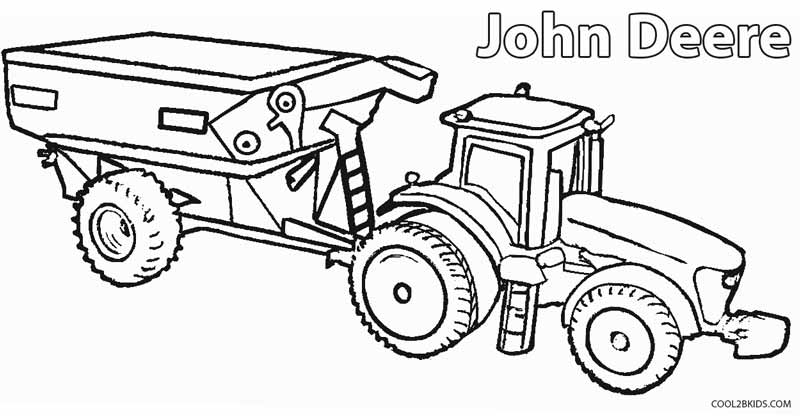 John Deere coloring #17, Download drawings
