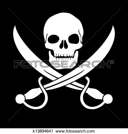 Jolly Roger clipart #9, Download drawings