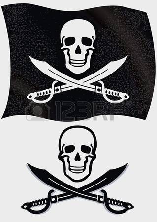 Jolly Roger clipart #3, Download drawings