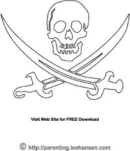 Jolly Roger coloring #16, Download drawings