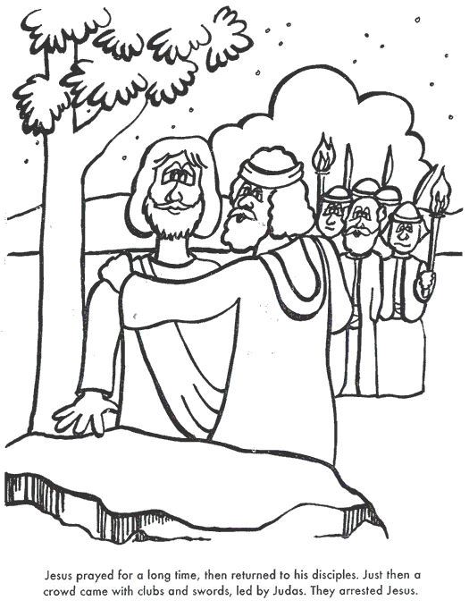 Judas coloring #3, Download drawings