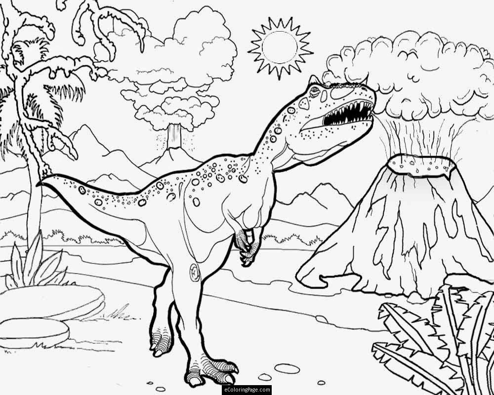 Jurassic Coast coloring #7, Download drawings