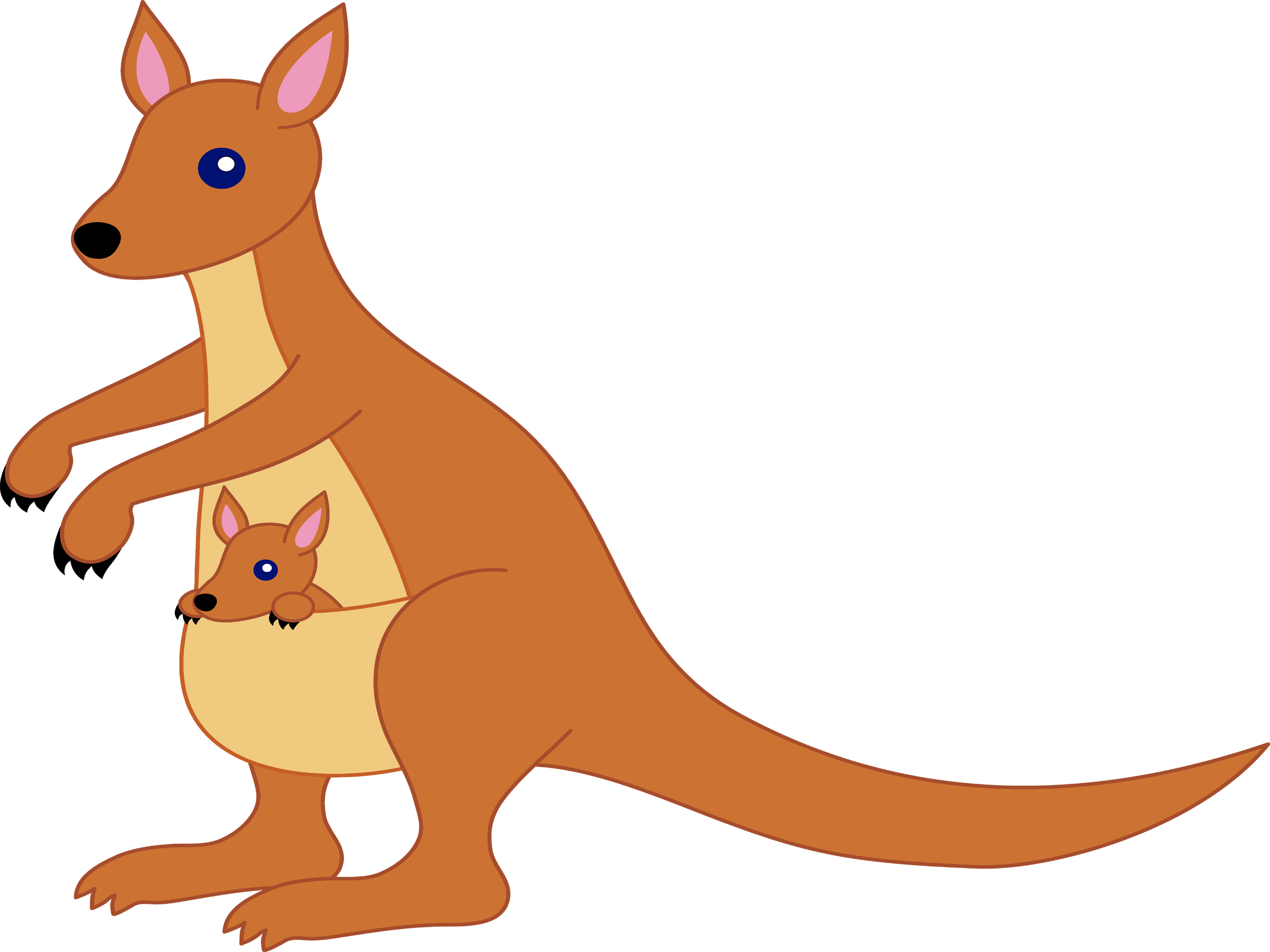 Kangaroo clipart #9, Download drawings