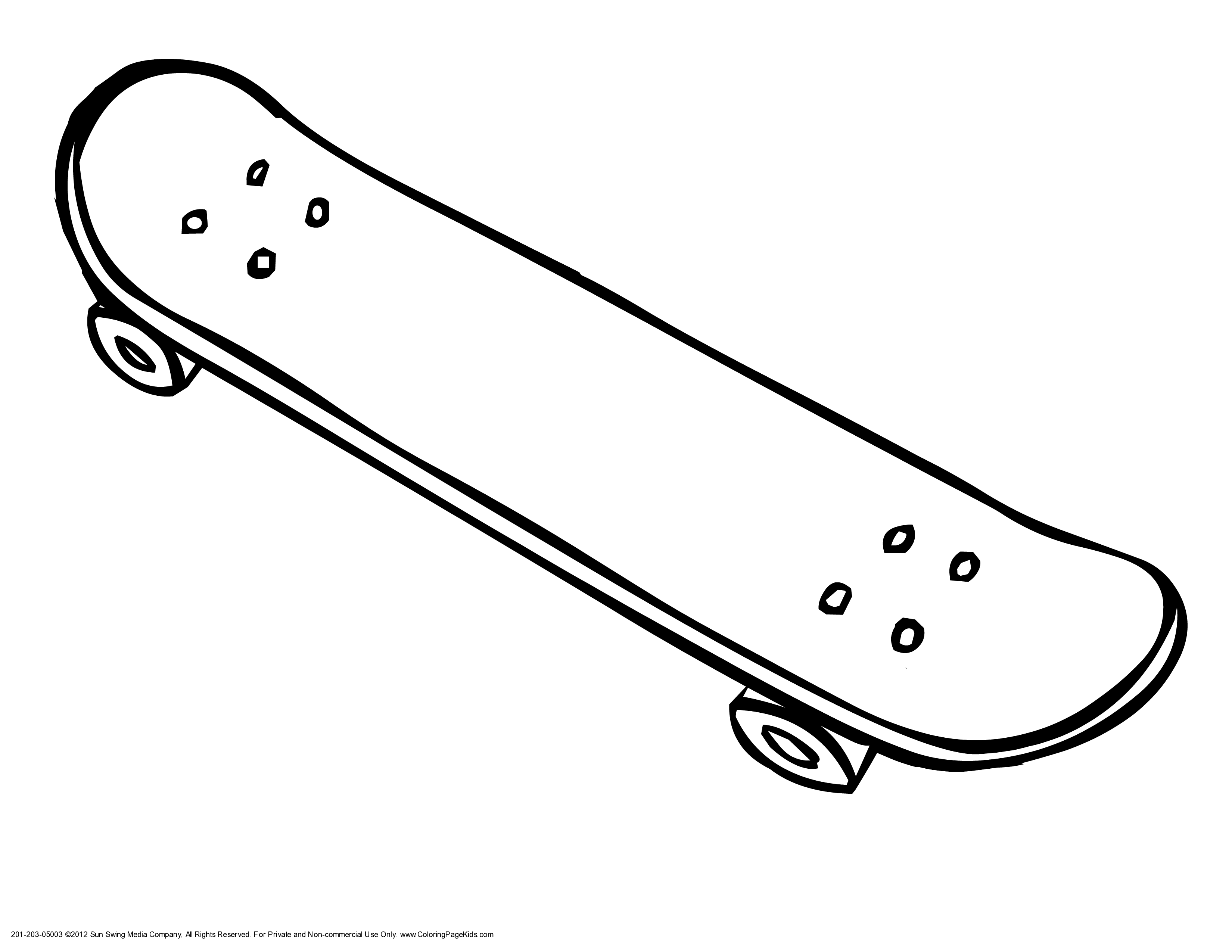 Skateboard clipart #4, Download drawings
