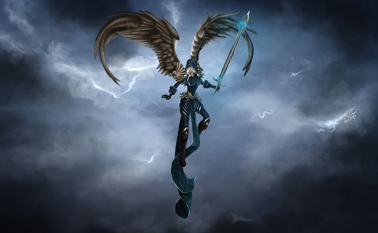 Kayle (League Of Legends) svg #20, Download drawings