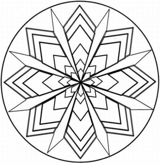 Symmetry coloring #1, Download drawings
