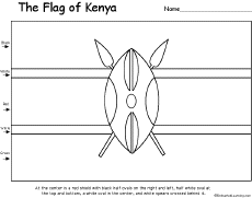 Kenia coloring #13, Download drawings