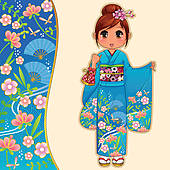 Kimono clipart #2, Download drawings