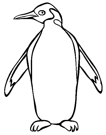 King Penguin coloring #19, Download drawings