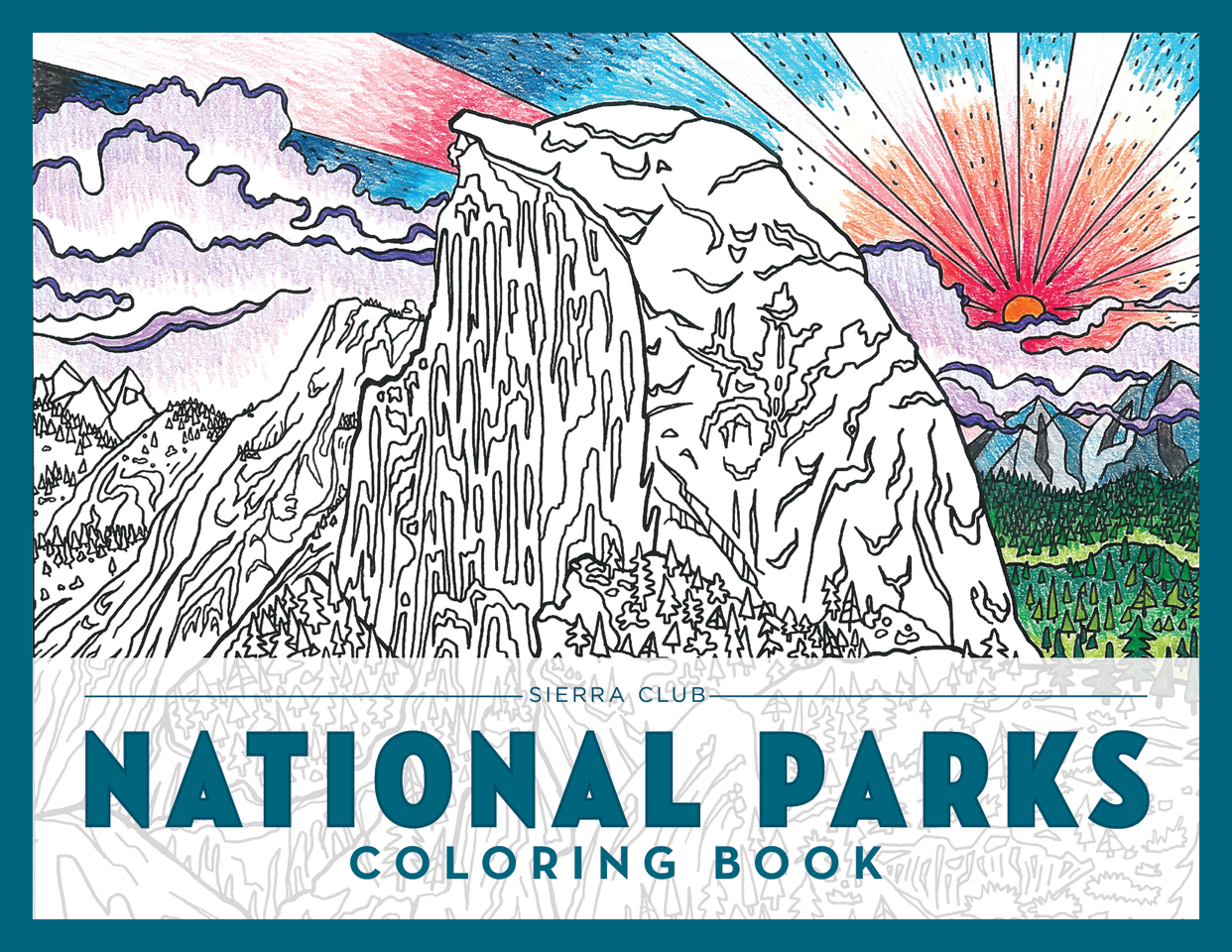 Kings Canyon National Park coloring #20, Download drawings