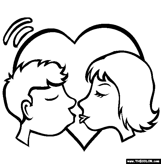 Kiss coloring #19, Download drawings