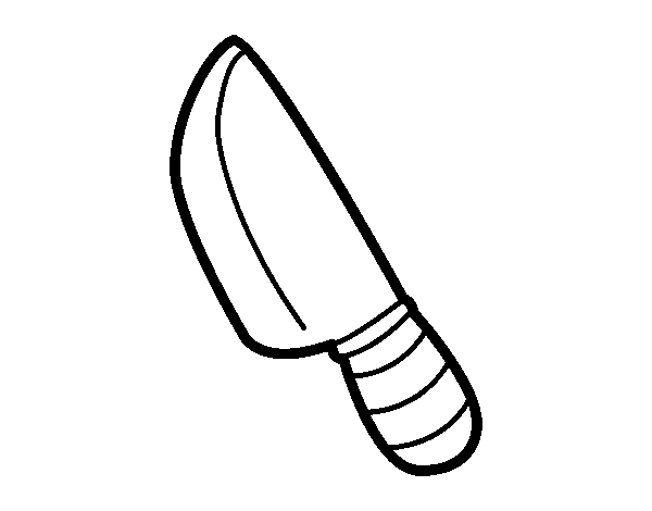 Knife coloring #17, Download drawings