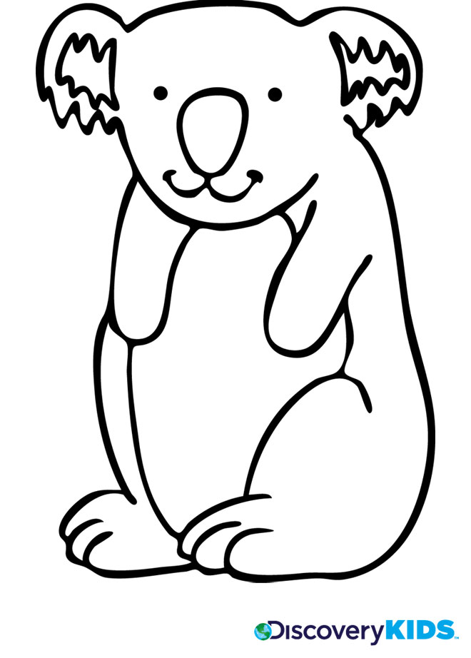 Koala Bear coloring #19, Download drawings