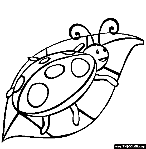 Ladybug coloring #18, Download drawings