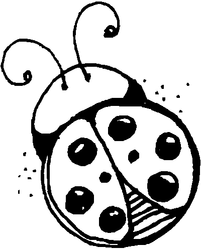 Ladybug coloring #5, Download drawings