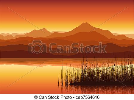 Lake Sunset clipart #14, Download drawings