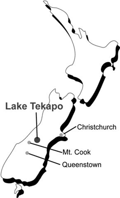 Lake Tekapo coloring #19, Download drawings