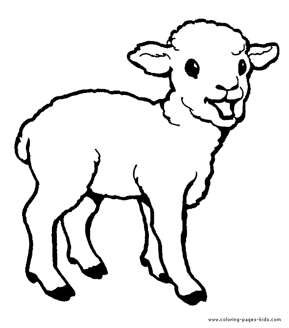 Lamb coloring #17, Download drawings
