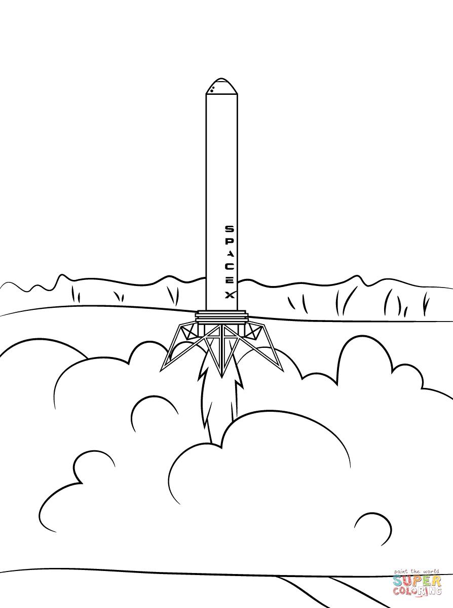 Landing coloring #7, Download drawings