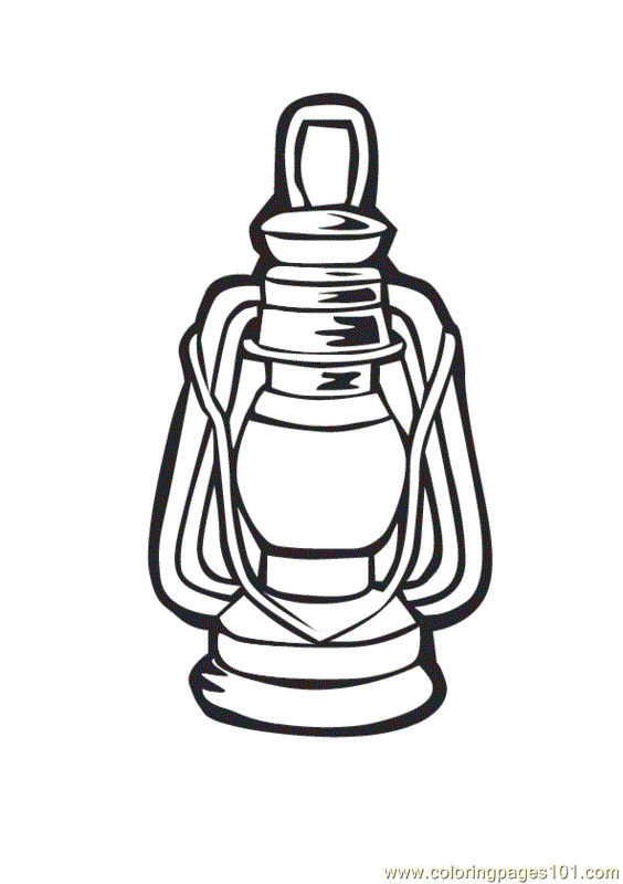 Lantern coloring #14, Download drawings