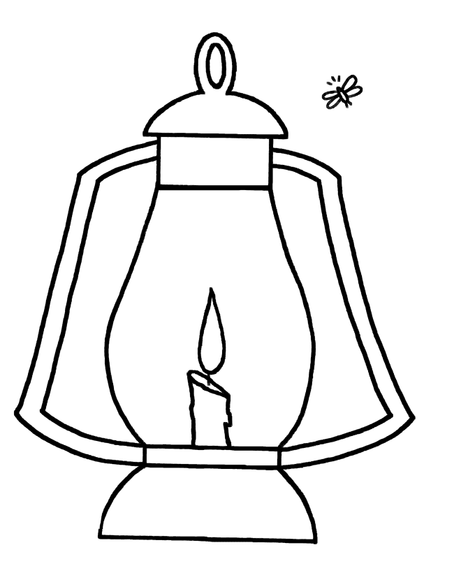 Lantern coloring #20, Download drawings