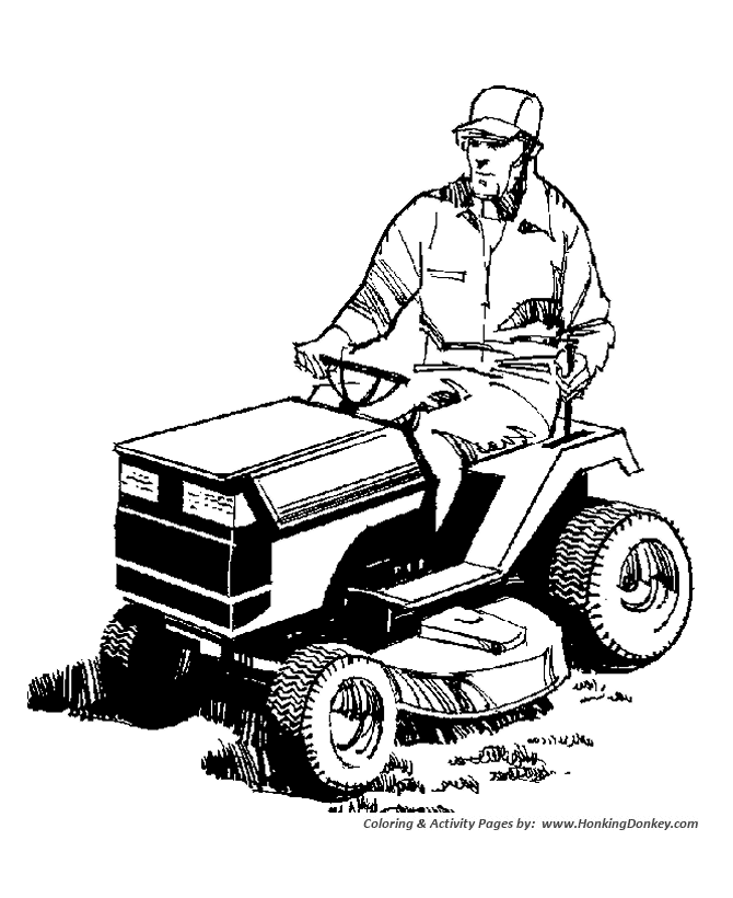 Lawn coloring #7, Download drawings
