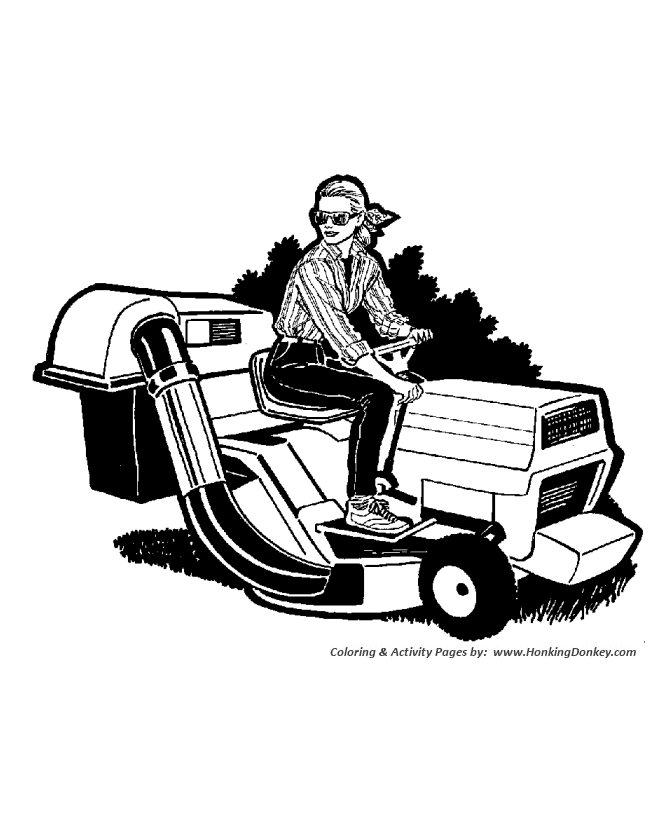 Lawn coloring #10, Download drawings
