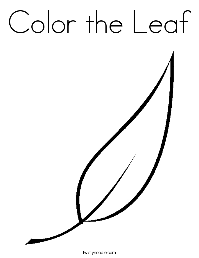 Leaf coloring #11, Download drawings