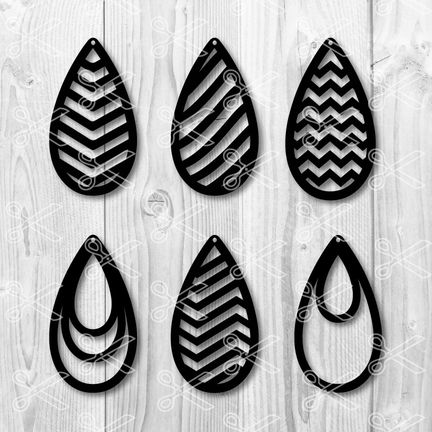 leather earrings svg #193, Download drawings