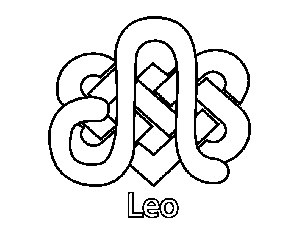 Leo (Astrology) coloring #5, Download drawings