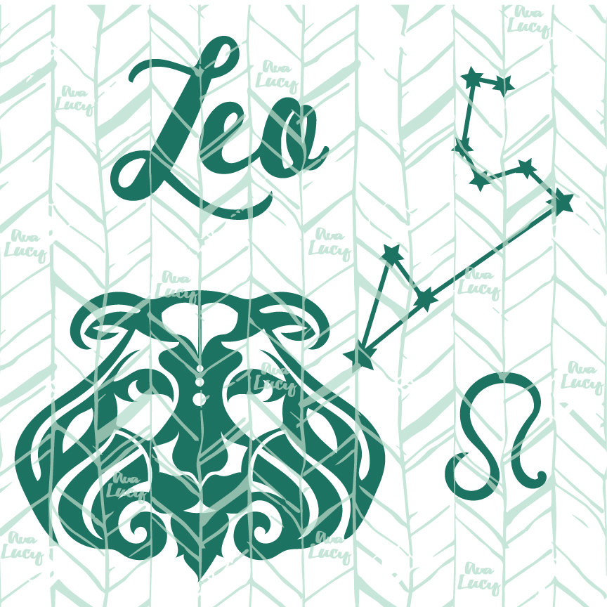 Leo (Astrology) svg #2, Download drawings