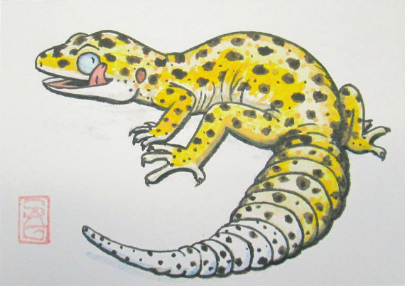 Leopard Gecko clipart #10, Download drawings