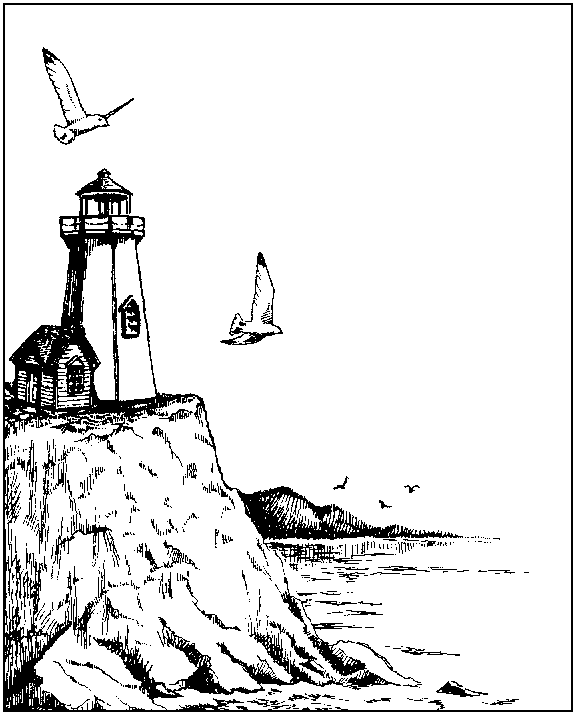 Lighthouse coloring #8, Download drawings