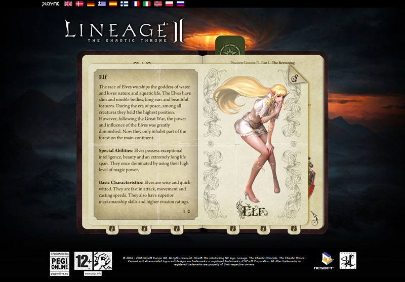Lineage II svg #7, Download drawings
