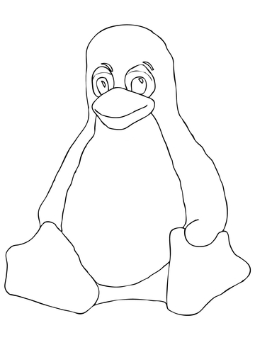 Linux coloring #6, Download drawings