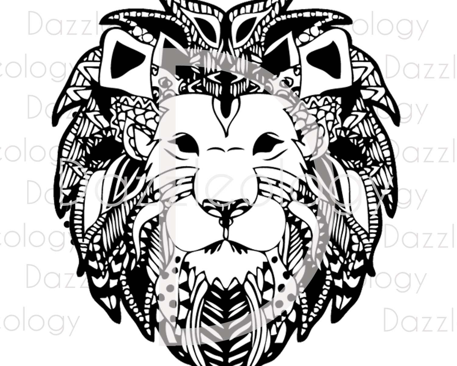 Lion svg #2, Download drawings