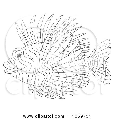 Lionfish clipart #2, Download drawings