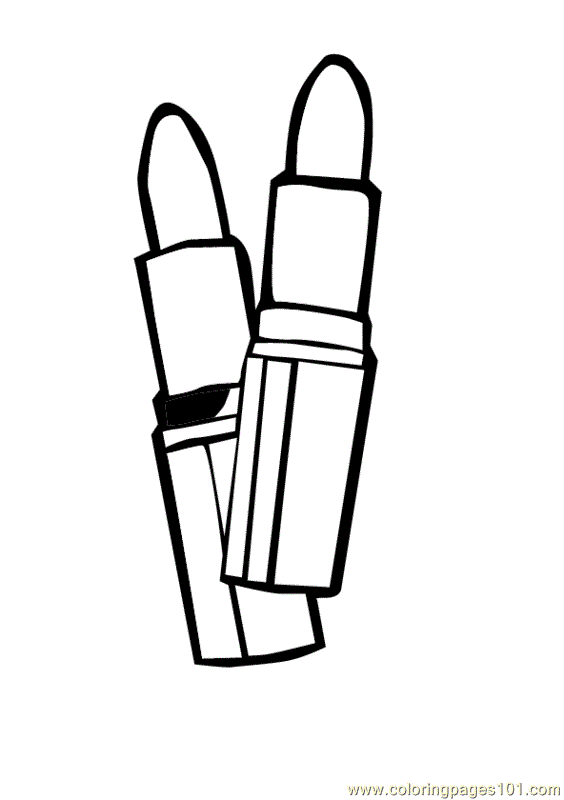 Lipstick coloring #20, Download drawings
