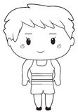 Little Boy coloring #5, Download drawings