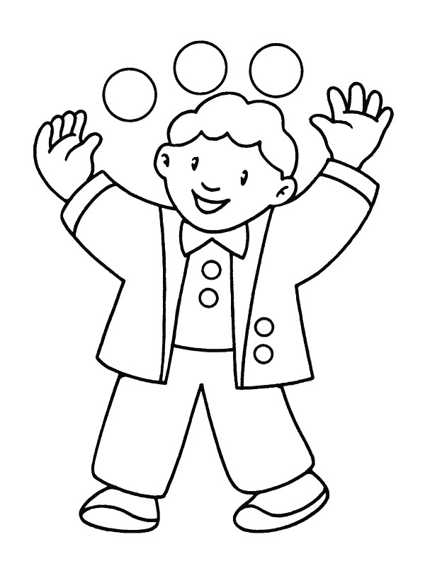 Little Boy coloring #13, Download drawings