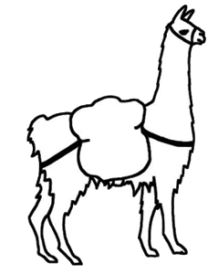 Llama clipart #6, Download drawings
