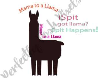 Llama svg #15, Download drawings