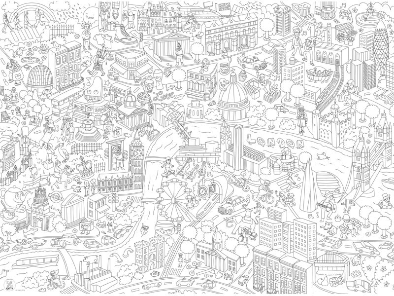 London coloring #4, Download drawings