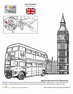 London coloring #14, Download drawings
