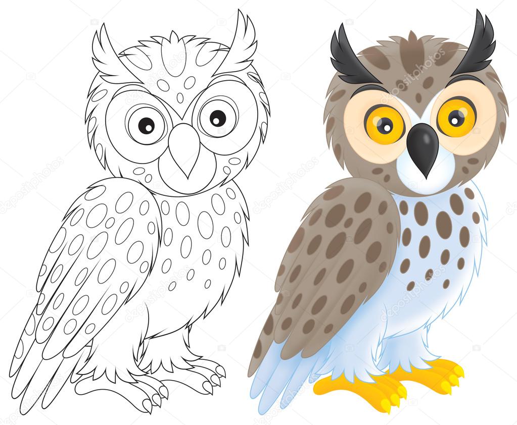 Short-eared Owl clipart #6, Download drawings