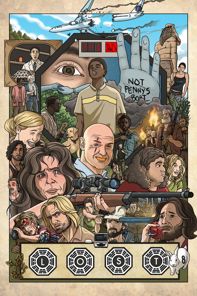 LOST (TV Show) coloring #14, Download drawings